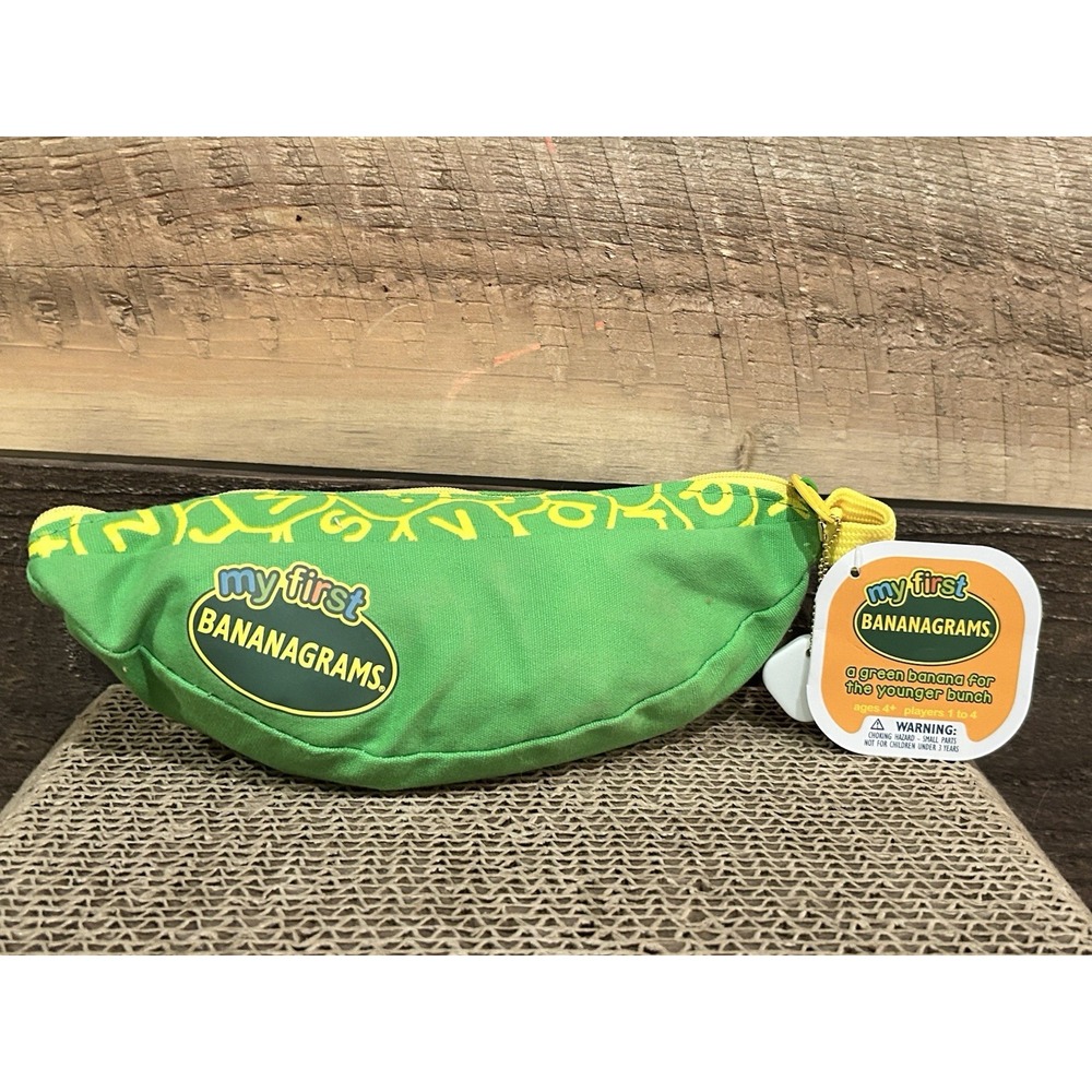 My First Bananagrams Game Green Banana Spelling Letters Learning Preschool
